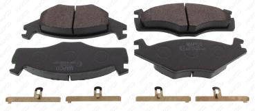 Bremsbeläge (4 Stück) (6210), Seat & VW